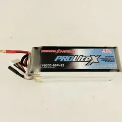 TP5000-6SPX25 Thunder Power 5000mAh 6-Cell/6S 22.2V ProLite X 25C LiPo, Split W/Interconnect