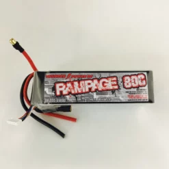TP5000-6SR80 THUNDER POWER 5000mAh 6s 22.2v 80C Rampage LiPo Battery