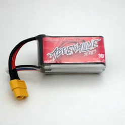 TP870-4SA80X Thunder Power 870mAh 4-Cell/4S 14.8V FPV Adrenaline 80C LiPo Battery, XT60