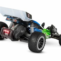 TRA24054-61GRN Traxxas Bandit 1/10 RTR 2WD Electric Buggy W/LED Lights W/XL-5 ESC, TQ 2.4GHz Radio, Battery & DC Charger - Green -AIRPLANES SHOP tra24054 61grn 2 71791.1666283752