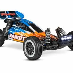 TRA24054-61ORG Traxxas Bandit 1/10 RTR 2WD Electric Buggy W/LED Lights W/XL-5 ESC, TQ 2.4GHz Radio, Battery & DC Charger - Orange
