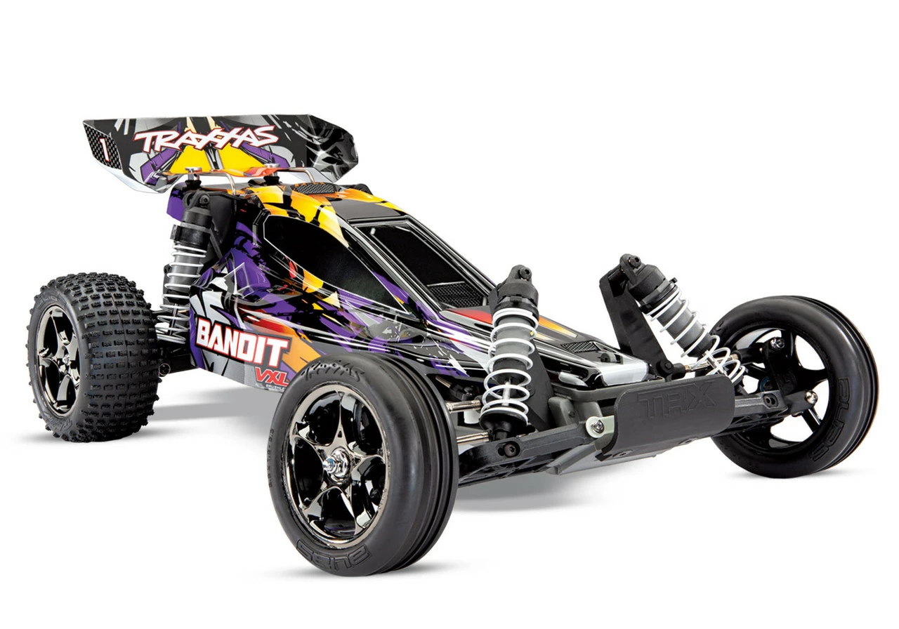 TRA24076-4PUR TRAXXAS Bandit VXL 1/10 Scale Brushless Buggy - Purple 1 TRA24076-4PUR TRAXXAS Bandit VXL 1/10 Scale Brushless Buggy - Purple