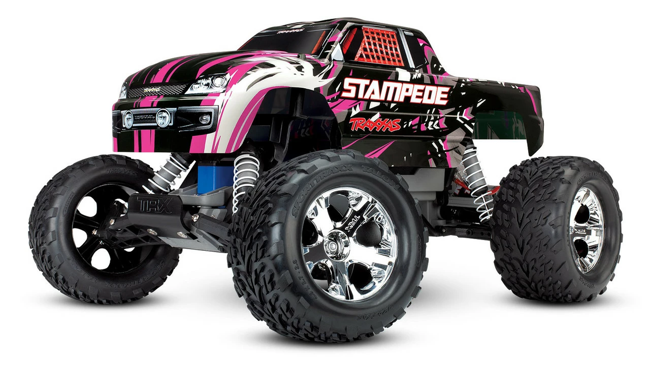 TRA36054-1PKX TRAXXAS Stampede 1/10 Scale RTR Monster Truck - Pink X 1 TRA36054-1PKX TRAXXAS Stampede 1/10 Scale RTR Monster Truck - Pink X