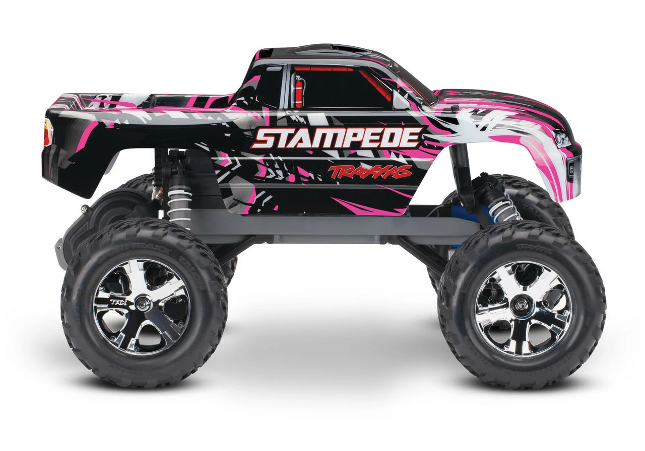 TRA36054-1PKX TRAXXAS Stampede 1/10 Scale RTR Monster Truck - Pink X 2 TRA36054-1PKX TRAXXAS Stampede 1/10 Scale RTR Monster Truck - Pink X - Image 2