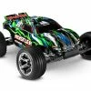 TRA37054-61GRN TRAXXAS Rustler 1/10 RTR Stadium Truck W/ LED Lights, XL-5 ESC, TQ 2.4GHz Radio, Battery & Charger - Green