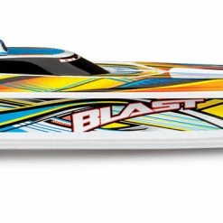 TRA38104-1ORG TRAXXAS Blast 24" High Performance RTR Race Boat - Orange -AIRPLANES SHOP tra38104 1org 4 37970.1666283171