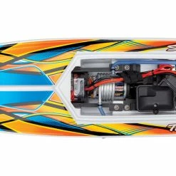 TRA38104-1ORG TRAXXAS Blast 24" High Performance RTR Race Boat - Orange -AIRPLANES SHOP tra38104 1org 6 40666.1666283171