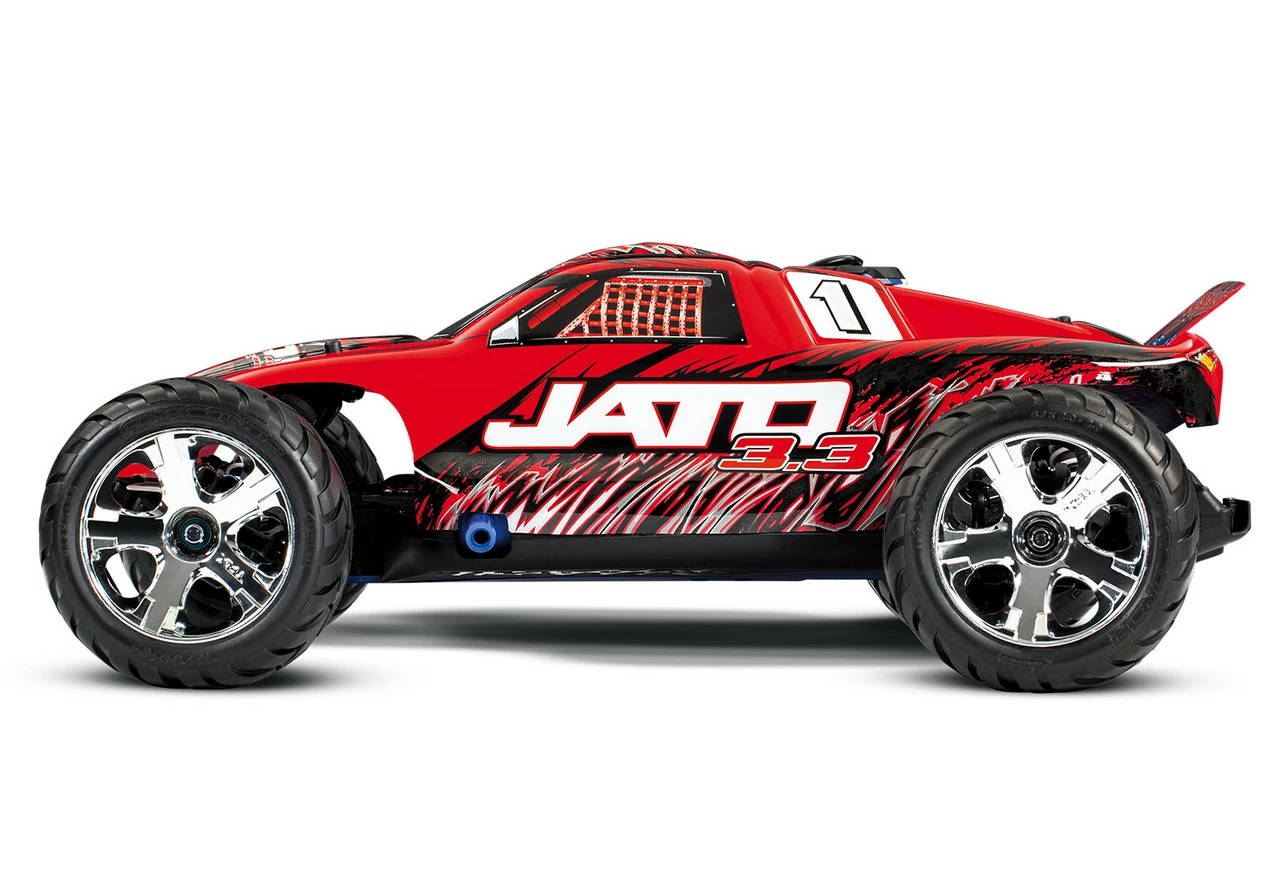 TRA55077-3REDX Traxxas 1/10 Nitro Jato 3.3 TSM TQi RTR- Red 3 TRA55077-3REDX Traxxas 1/10 Nitro Jato 3.3 TSM TQi RTR- Red - Image 3