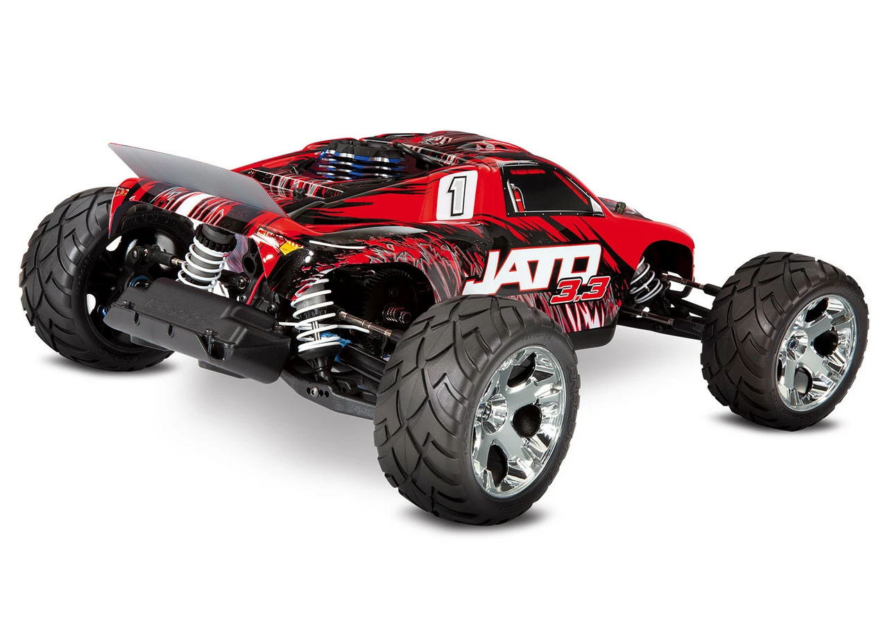 TRA55077-3REDX Traxxas 1/10 Nitro Jato 3.3 TSM TQi RTR- Red 4 TRA55077-3REDX Traxxas 1/10 Nitro Jato 3.3 TSM TQi RTR- Red - Image 4