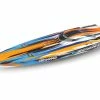 TRA57076-4ORG Traxxas Spartan Brushelss TSM TQI RTR Boat - Orange