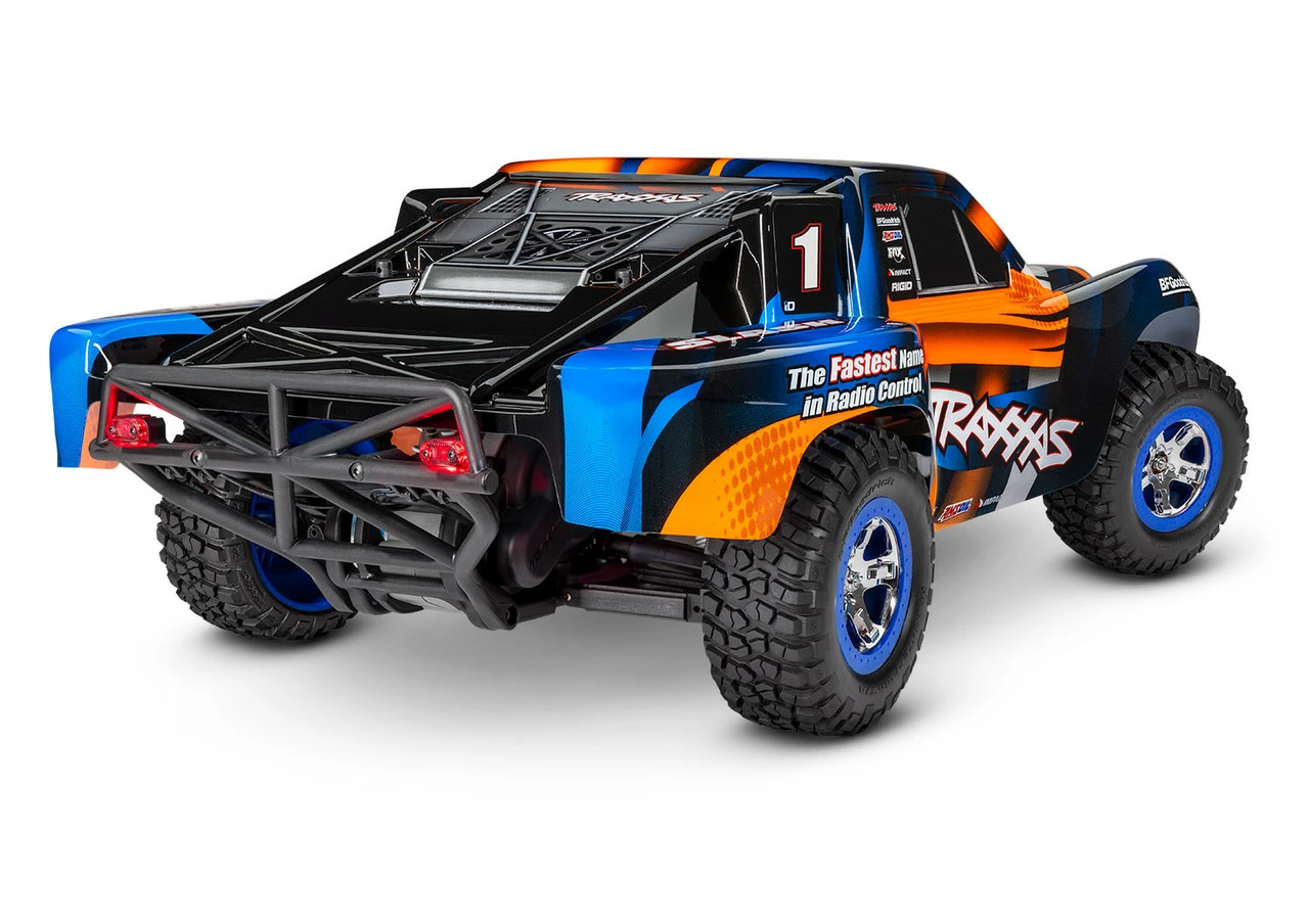 TRA58034-61ORG TRAXXAS Slash 1/10 RTR Short Course Truck W/ LED Lights, TQ 2.4GHz Radio, Battery And DC Charger - Orange 4 TRA58034-61ORG TRAXXAS Slash 1/10 RTR Short Course Truck W/ LED Lights, TQ 2.4GHz Radio, Battery And DC Charger - Orange - Image 4