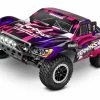TRA58034-61PNK TRAXXAS Slash 1/10 RTR Short Course Truck W/ LED Lights, TQ 2.4GHz Radio, Battery And DC Charger - Pink