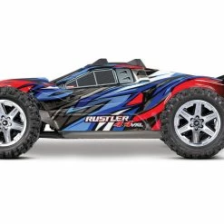 TRA67076-4BLE Traxxas Rustler VXL 4x4 Brushless RTR 1/10 4WD Truck - Blue 6 TRA67076-4BLE Traxxas Rustler VXL 4x4 Brushless RTR 1/10 4WD Truck - Blue -AIRPLANES SHOP tra67076 4ble 4 74981.1666283281
