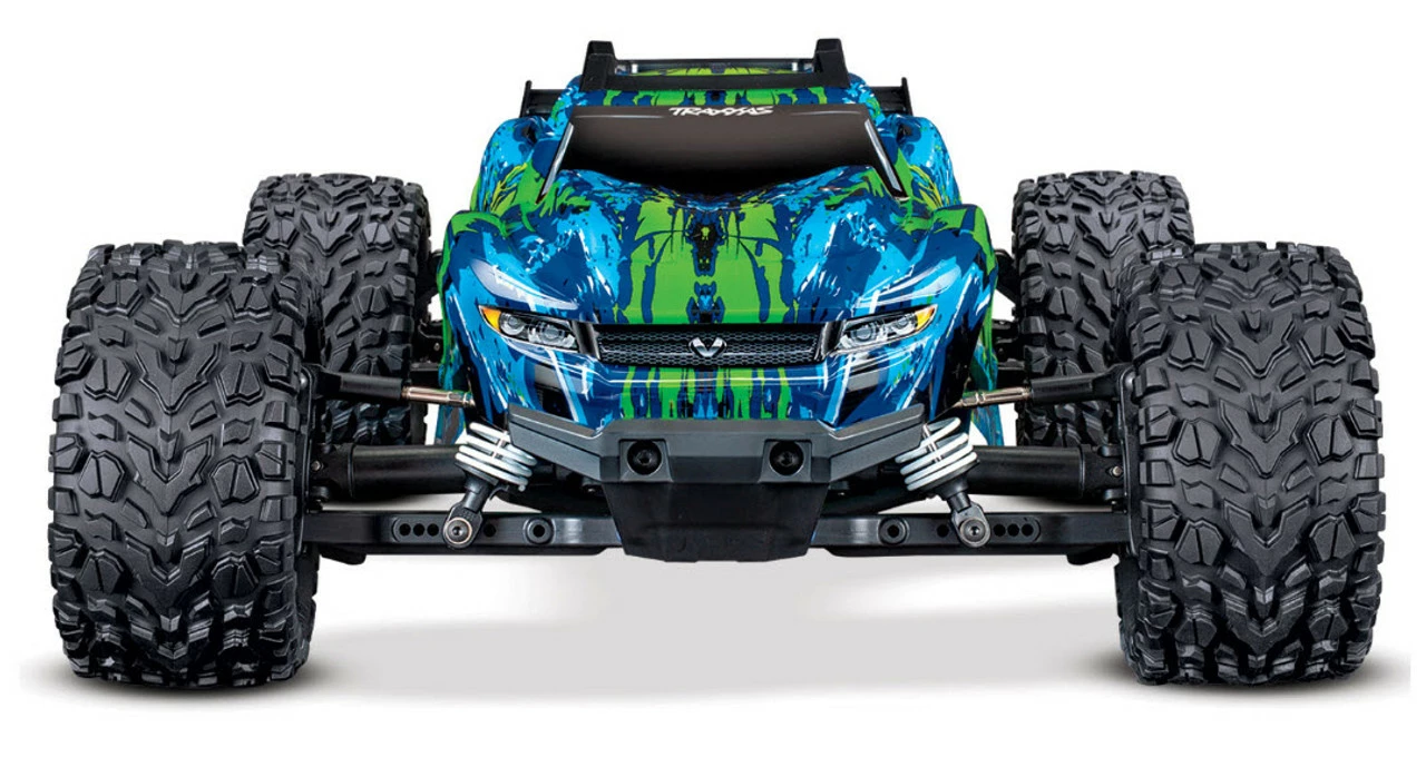 TRA67076-4GRN Traxxas Rustler VXL 4x4 Brushless RTR 1/10 4WD Truck - Green 6 TRA67076-4GRN Traxxas Rustler VXL 4x4 Brushless RTR 1/10 4WD Truck - Green - Image 6