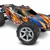 TRA67076-4ORG Traxxas Rustler VXL 4x4 Brushless RTR 1/10 4WD Truck - Orange