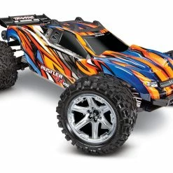 TRA67076-4ORG Traxxas Rustler VXL 4x4 Brushless RTR 1/10 4WD Truck - Orange