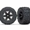 TRA6773 TRAXXAS Talon EXT 2.8" Pre-Mounted Tires W/RXT Wheels (2) - Black