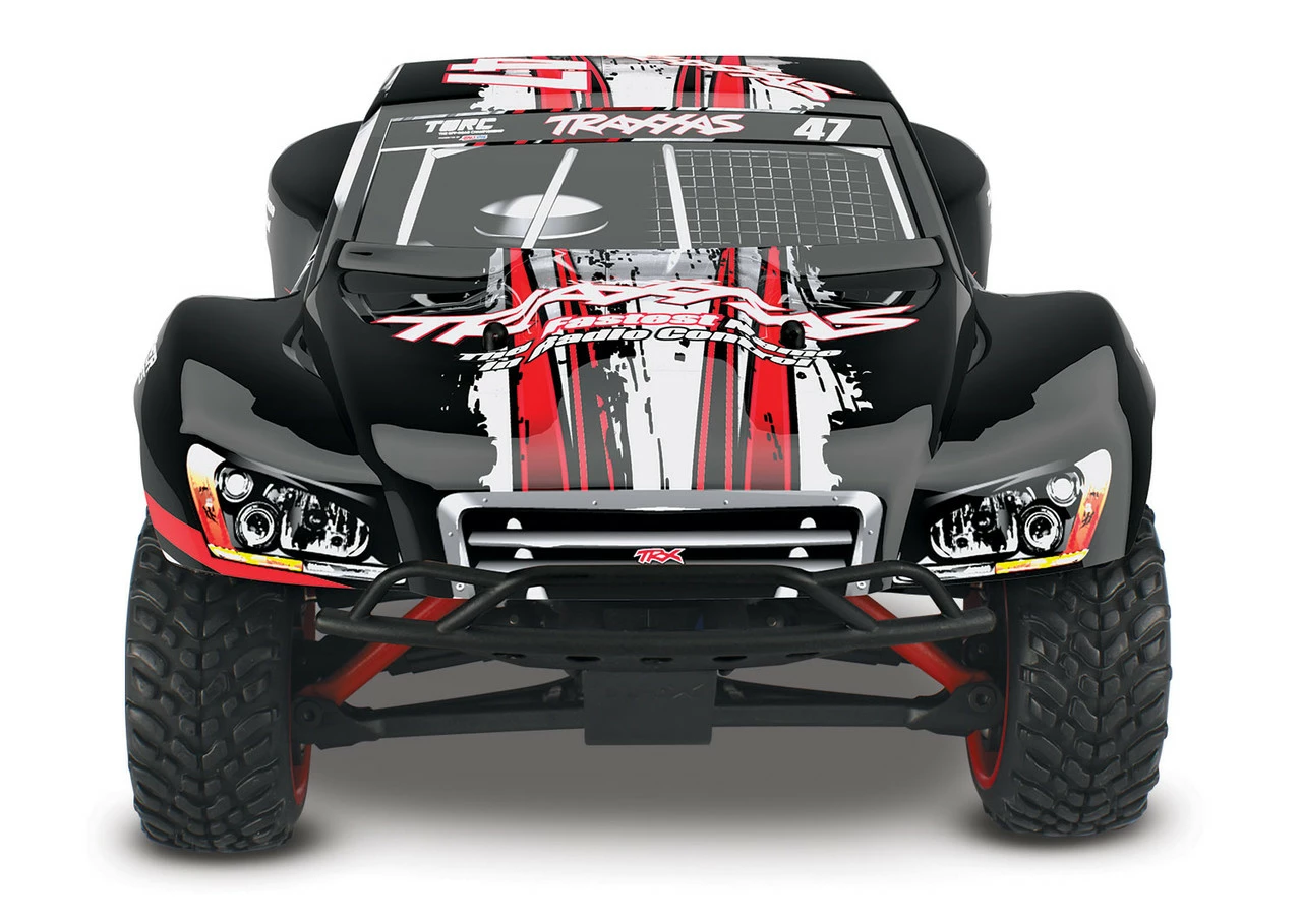 TRA70054-1MIKE TRAXXAS Slash 4x4 4WD 1/16 Scale RTR Short Course Truck W/TQ 2.4GHz Radio, Battery & DC Charger - Black/Mike Jenkins 3 TRA70054-1MIKE TRAXXAS Slash 4x4 4WD 1/16 Scale RTR Short Course Truck W/TQ 2.4GHz Radio, Battery & DC Charger - Black/Mike Jenkins - Image 3