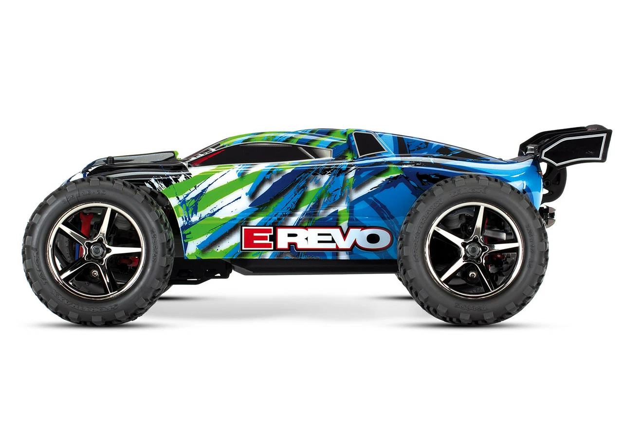 TRA71054-1GRN Traxxas 1/16 E-REVO RTR GREEN 2 TRA71054-1GRN Traxxas 1/16 E-REVO RTR GREEN - Image 2