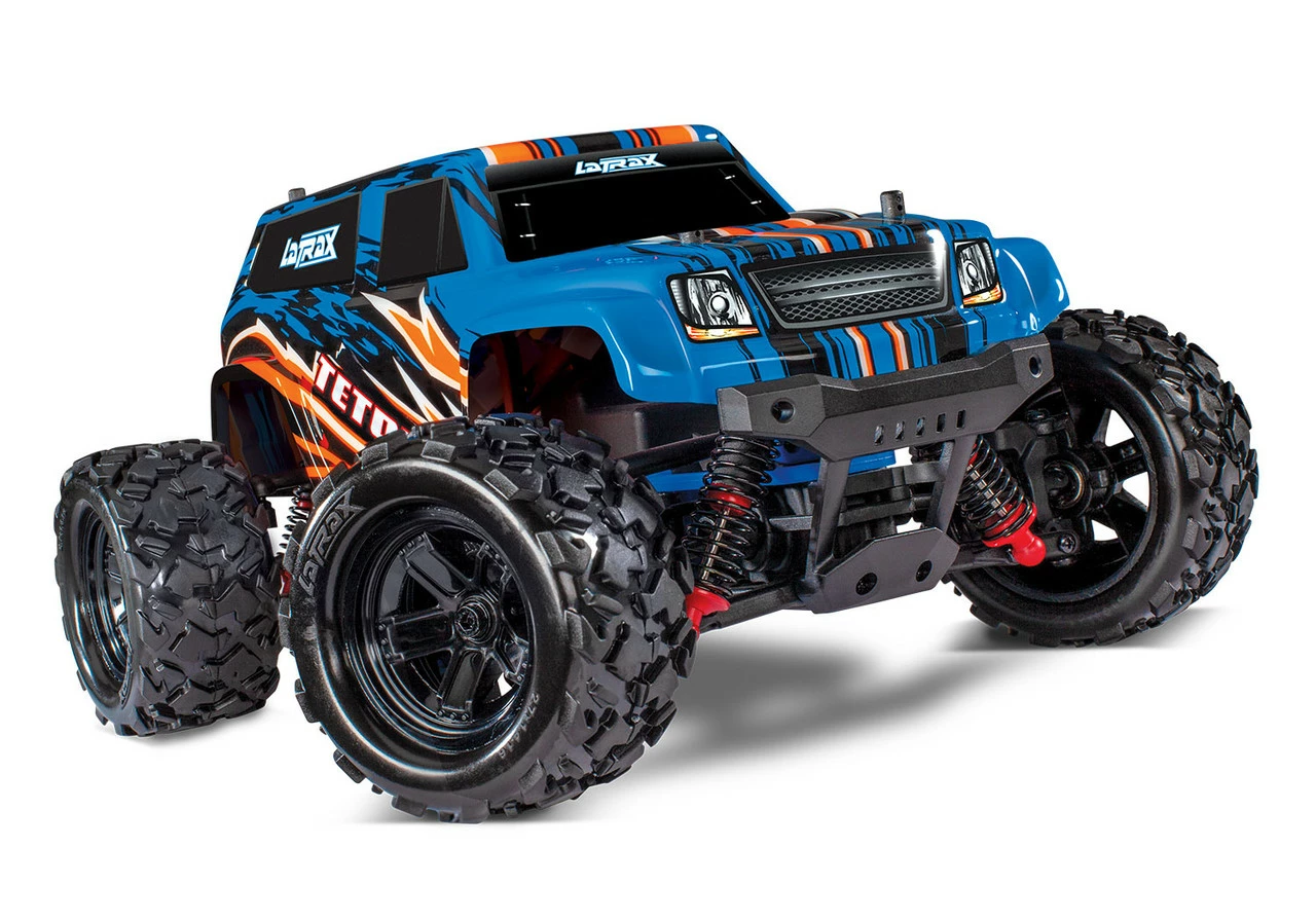 TRA76054-5BLUEX Traxxas LaTrax 1/18 Scale Teton 4WD Monster Truck - BlueX 1 TRA76054-5BLUEX Traxxas LaTrax 1/18 Scale Teton 4WD Monster Truck - BlueX