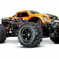 TRA77086-4ORGX Traxxas X-Maxx 8S Monster Truck TSM 4WD RTR 29.8" - OrangeX