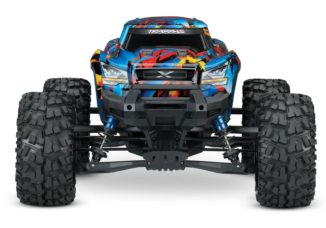 TRA77086-4RNR1 Traxxas X-Maxx 8S Monster Truck TSM 4WD RTR 29.8" - Rock N Roll 2 TRA77086-4RNR1 Traxxas X-Maxx 8S Monster Truck TSM 4WD RTR 29.8" - Rock N Roll - Image 2