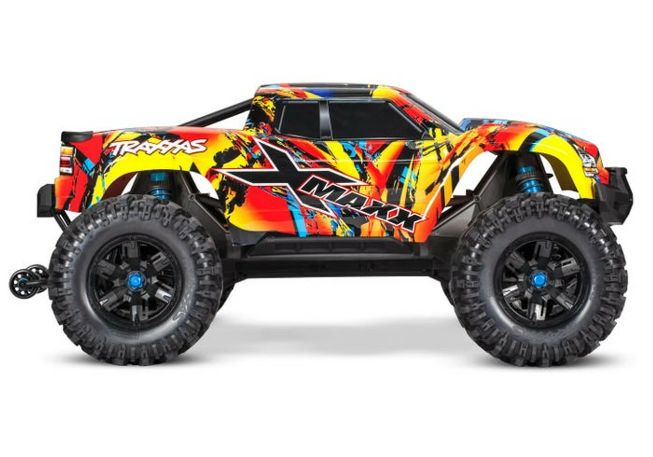 TRA77086-4SLRF Traxxas X-Maxx 8S Monster Truck TSM 4WD RTR 29.8" - Solar Flare 3 TRA77086-4SLRF Traxxas X-Maxx 8S Monster Truck TSM 4WD RTR 29.8" - Solar Flare - Image 3