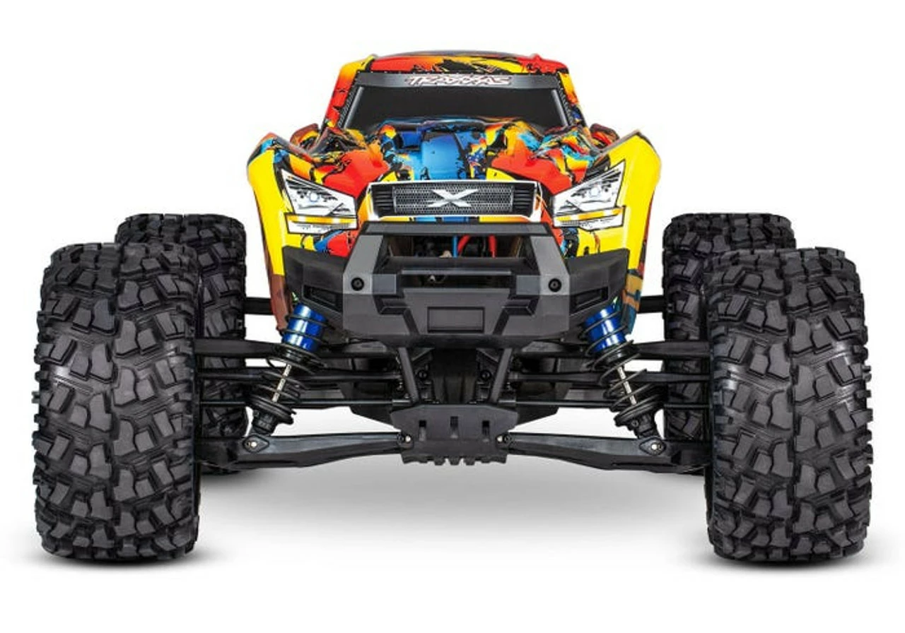 TRA77086-4SLRF Traxxas X-Maxx 8S Monster Truck TSM 4WD RTR 29.8" - Solar Flare 2 TRA77086-4SLRF Traxxas X-Maxx 8S Monster Truck TSM 4WD RTR 29.8" - Solar Flare - Image 2