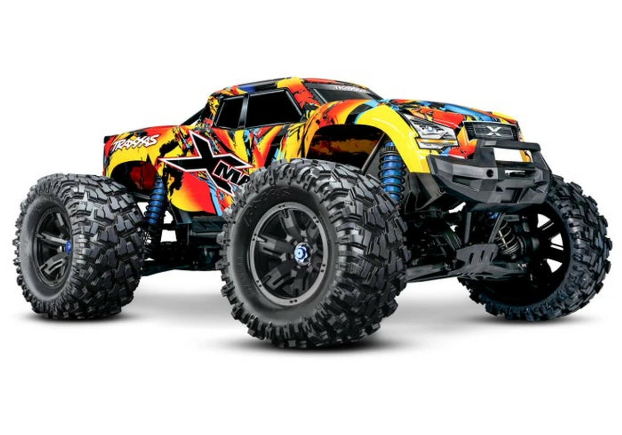 TRA77086-4SLRF Traxxas X-Maxx 8S Monster Truck TSM 4WD RTR 29.8" - Solar Flare 1 TRA77086-4SLRF Traxxas X-Maxx 8S Monster Truck TSM 4WD RTR 29.8" - Solar Flare