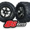 TRA7772A TRAXXAS TIRES & WHEELS X-MAXX