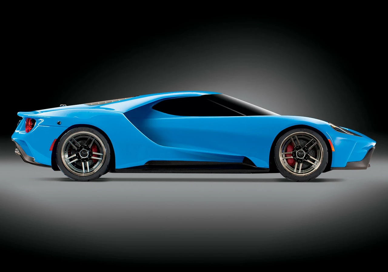 TRA83056-4BLUX Traxxas 1/10 Ford GT 4-Tec 2.0 AWD Car - Blue 5 TRA83056-4BLUX Traxxas 1/10 Ford GT 4-Tec 2.0 AWD Car - Blue - Image 5