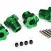 TRA8654G TRAXXAS WHEEL HUBS SPLINED 17MM