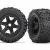 TRA8672 Traxxas Tires & Wheels Assembled With Foam Inserts - Black (2)