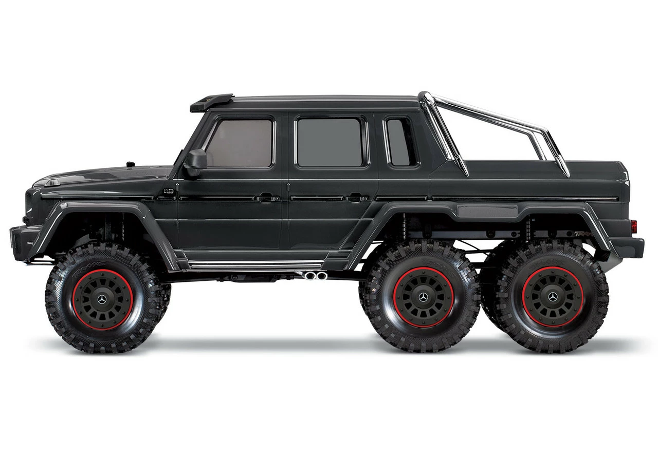 TRA88096-4BLK Traxxas TRX-6 Mercedes-Benz G 63 AMG 6x6 - Black 9 TRA88096-4BLK Traxxas TRX-6 Mercedes-Benz G 63 AMG 6x6 - Black - Image 9