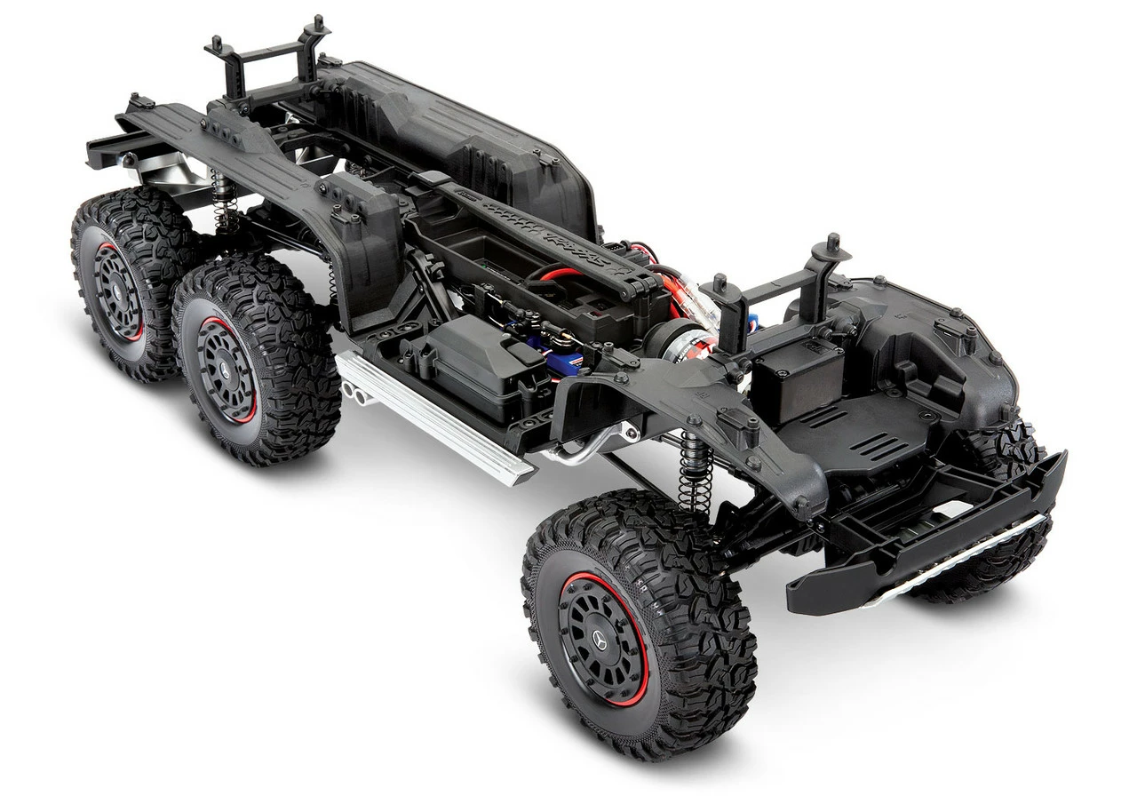 TRA88096-4BLK Traxxas TRX-6 Mercedes-Benz G 63 AMG 6x6 - Black 5 TRA88096-4BLK Traxxas TRX-6 Mercedes-Benz G 63 AMG 6x6 - Black - Image 5