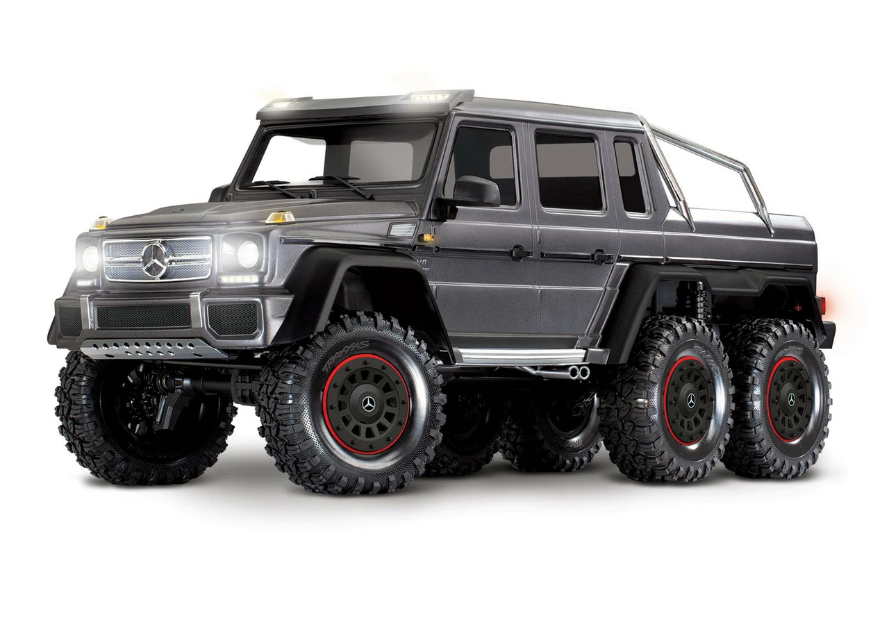 TRA88096-4SIL Traxxas TRX-6 Mercedes-Benz G 63 AMG 6x6 - Silver 1 TRA88096-4SIL Traxxas TRX-6 Mercedes-Benz G 63 AMG 6x6 - Silver