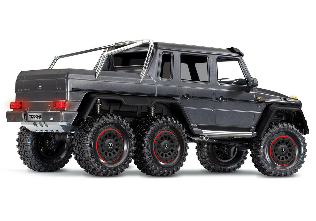 TRA88096-4SIL Traxxas TRX-6 Mercedes-Benz G 63 AMG 6x6 - Silver 8 TRA88096-4SIL Traxxas TRX-6 Mercedes-Benz G 63 AMG 6x6 - Silver - Image 8