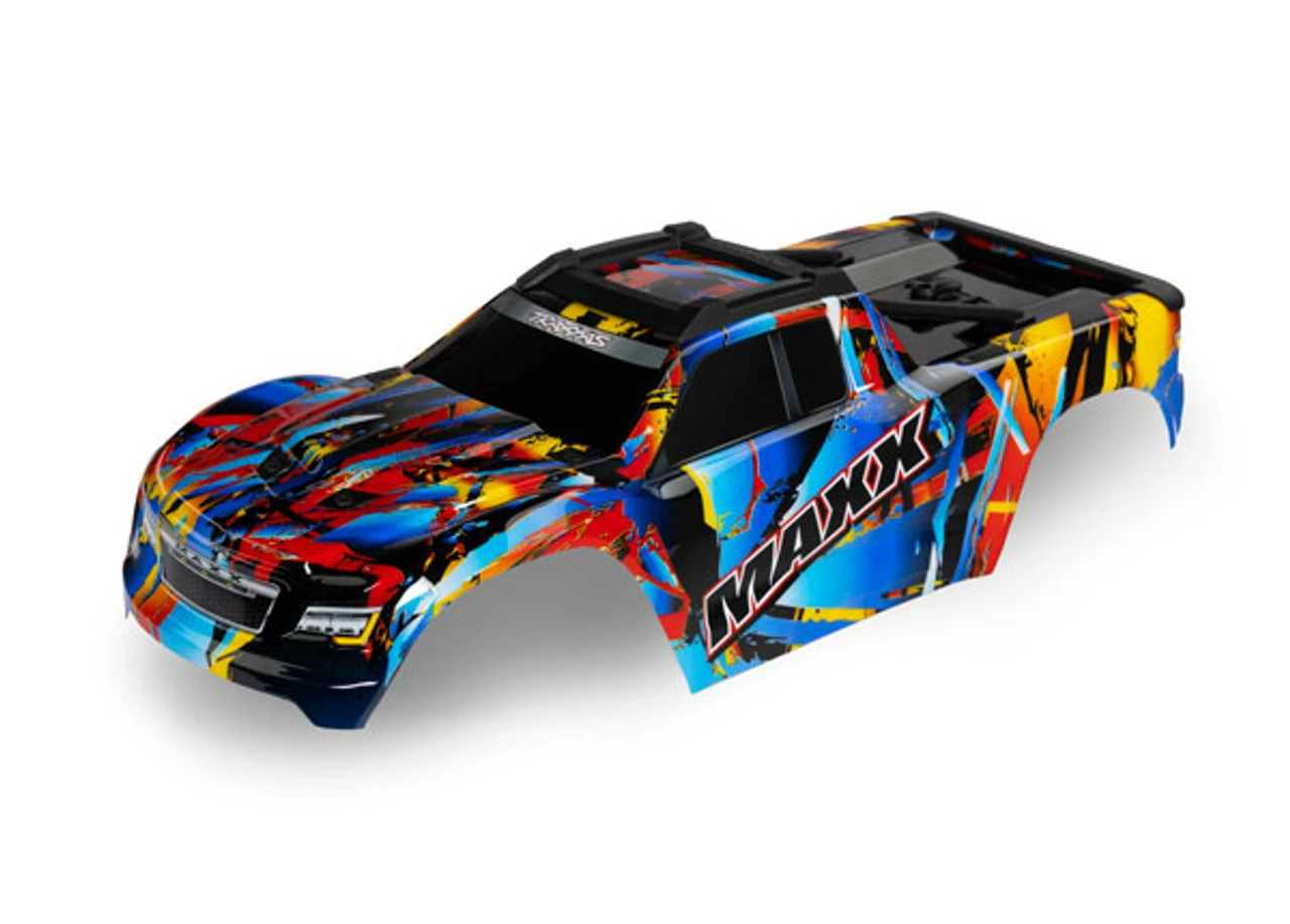 TRA8931 TRAXXAS Body, Maxx®, Rock N' Roll (painted, Decals Applied) (fits Maxx® With Extended Chassis (352mm Wheelbase)) 1 TRA8931 TRAXXAS Body, Maxx®, Rock N' Roll (painted, Decals Applied) (fits Maxx® With Extended Chassis (352mm Wheelbase))
