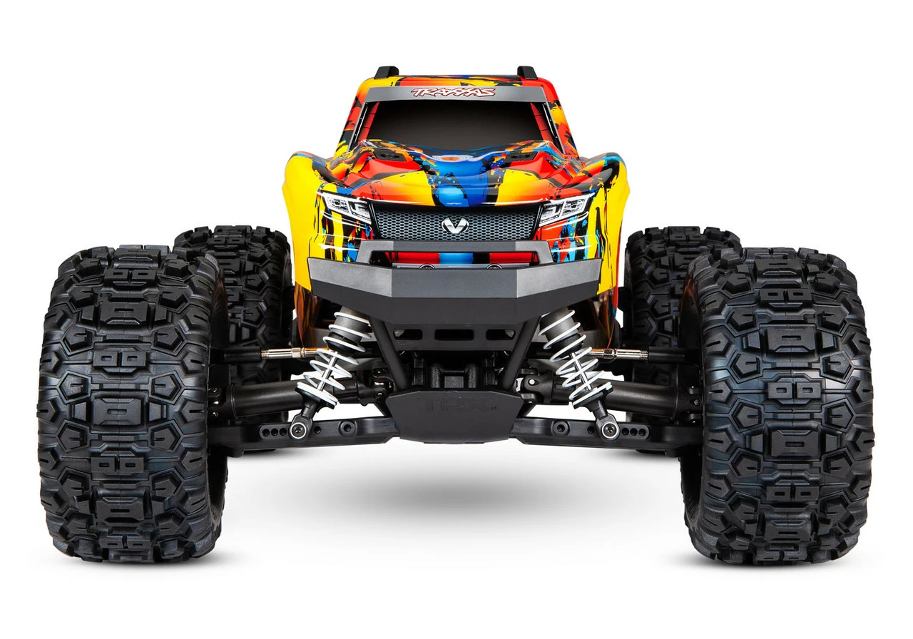 TRA90076-4SLRF TRAXXAS Hoss 4x4 VXL 3S 4WD Brushless Monster Truck RTR - Solar Flare 3 TRA90076-4SLRF TRAXXAS Hoss 4x4 VXL 3S 4WD Brushless Monster Truck RTR - Solar Flare - Image 3