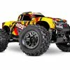 TRA90076-4SLRF TRAXXAS Hoss 4x4 VXL 3S 4WD Brushless Monster Truck RTR - Solar Flare