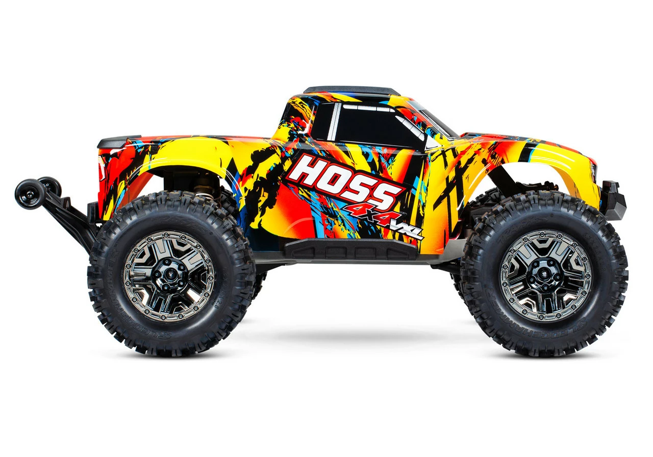 TRA90076-4SLRF TRAXXAS Hoss 4x4 VXL 3S 4WD Brushless Monster Truck RTR - Solar Flare 2 TRA90076-4SLRF TRAXXAS Hoss 4x4 VXL 3S 4WD Brushless Monster Truck RTR - Solar Flare - Image 2