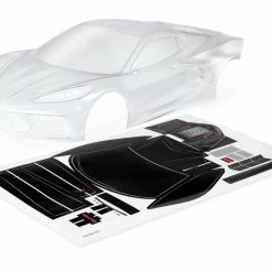 TRA9311 TRAXXAS Chevrolet Corvette Stingray Body - Clear
