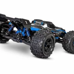 TRA95076-4BLUE TRAXXAS Sledge 1/8 Scale 4WD Brushless Electric Monster Truck With TQi 2.4GHz Traxxas Link - Blue -AIRPLANES SHOP tra95076 4blue 2 13258.1666283778