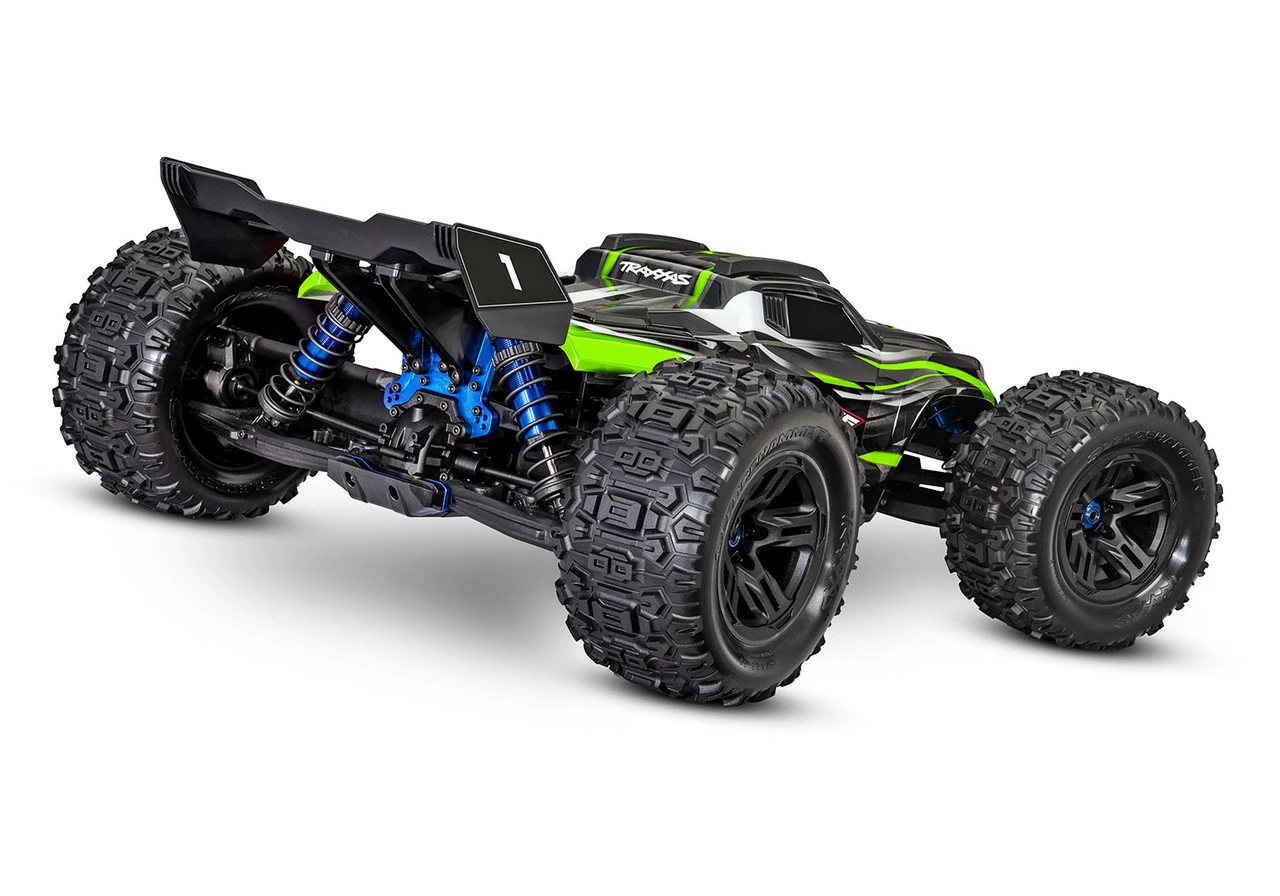TRA95076-4GRN TRAXXAS Sledge 1/8 Scale 4WD Brushless Electric Monster Truck With TQi 2.4GHz Traxxas Link - Green 8 TRA95076-4GRN TRAXXAS Sledge 1/8 Scale 4WD Brushless Electric Monster Truck With TQi 2.4GHz Traxxas Link - Green - Image 8