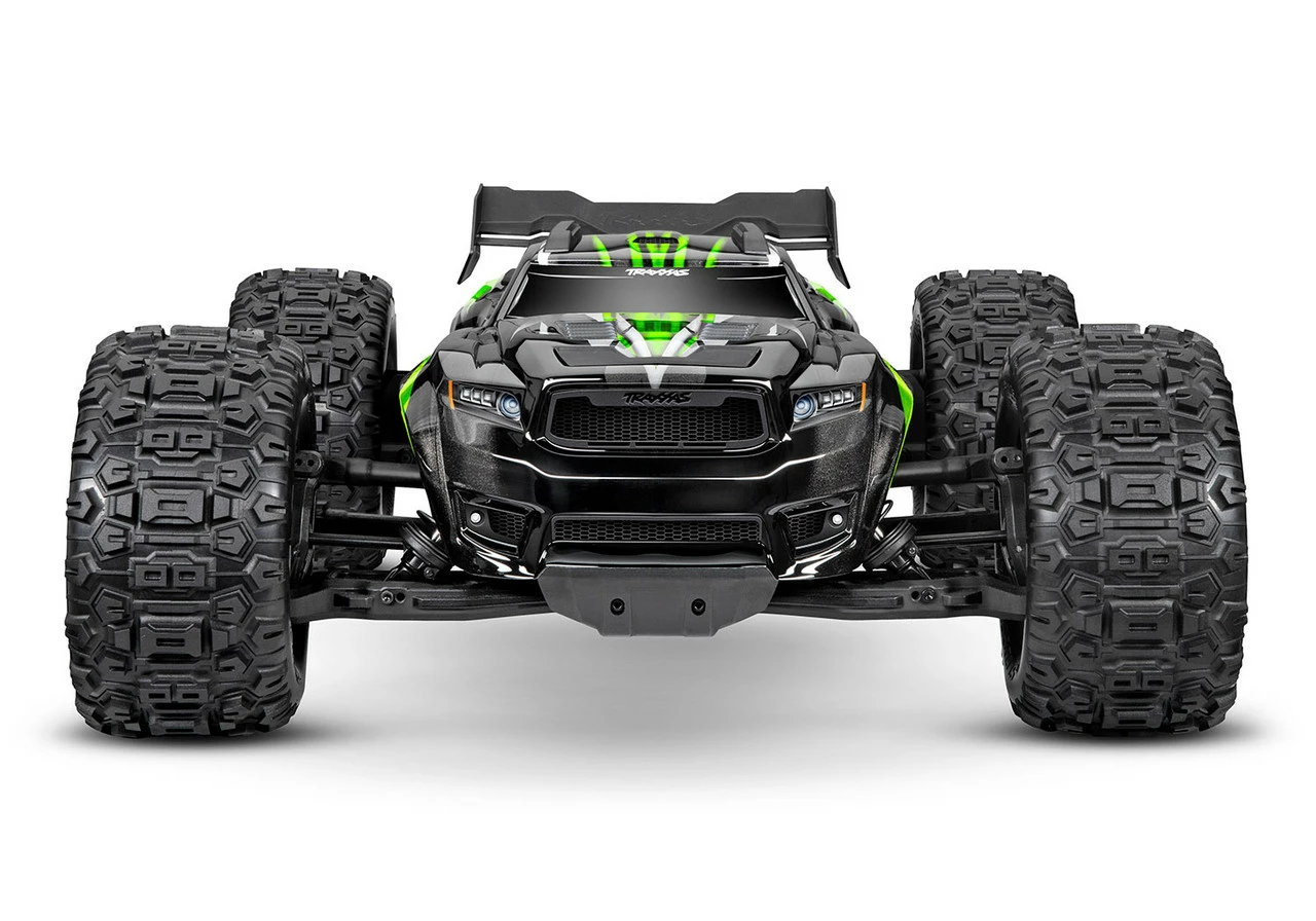 TRA95076-4GRN TRAXXAS Sledge 1/8 Scale 4WD Brushless Electric Monster Truck With TQi 2.4GHz Traxxas Link - Green 5 TRA95076-4GRN TRAXXAS Sledge 1/8 Scale 4WD Brushless Electric Monster Truck With TQi 2.4GHz Traxxas Link - Green - Image 5