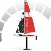 VOL79101 VOLANTEX RC 2.4Ghz 2-Channel Remote Control Sailboat RC Sailing Boat Compass 650mm RTR