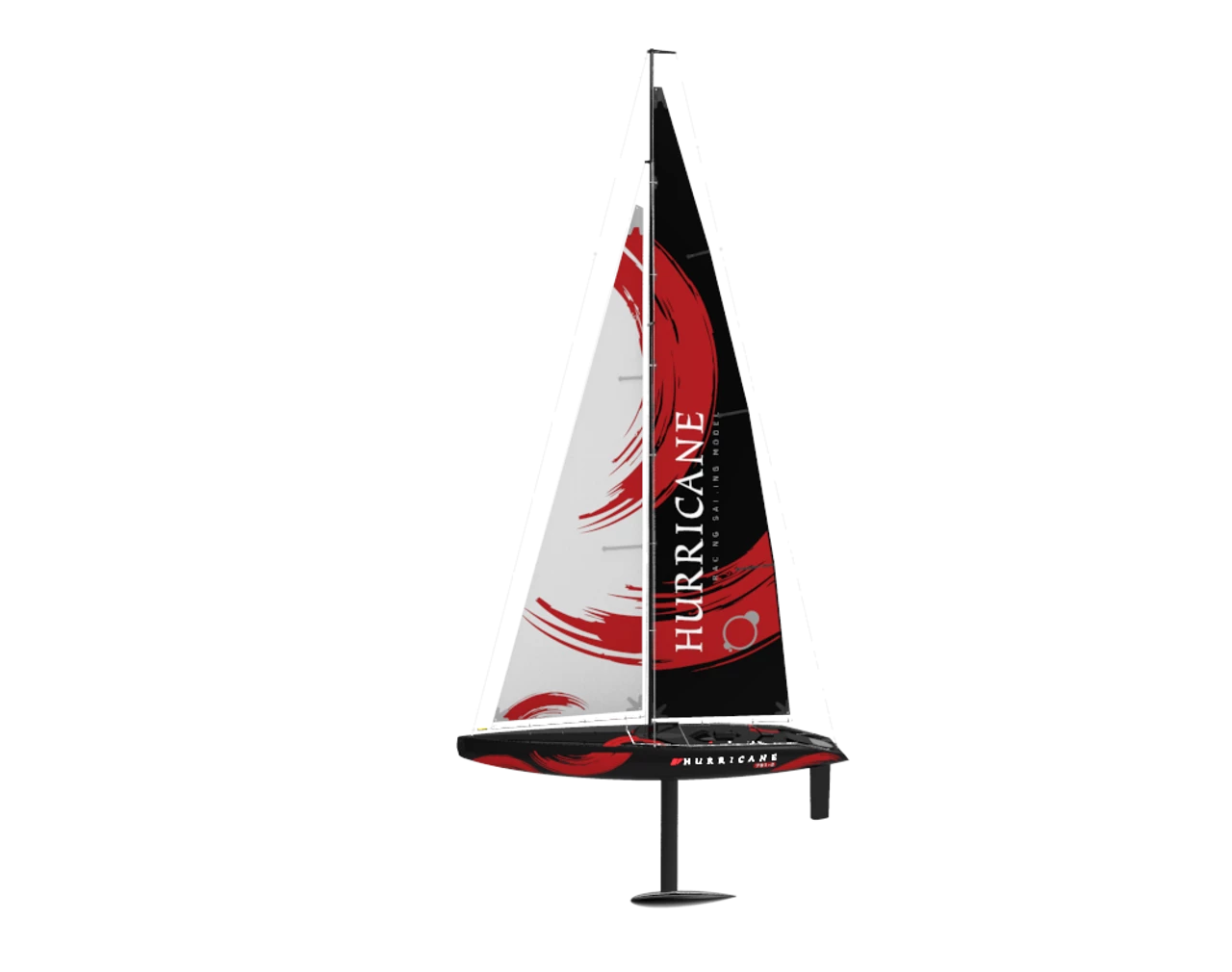 VOL79102 Volantex RC HURRICANE 1 Meter Hull Class Competition Sailboat ARTR 1 VOL79102 Volantex RC HURRICANE 1 Meter Hull Class Competition Sailboat ARTR