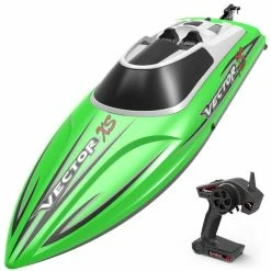 VOL79109 VOLANTEX RC 795-4 Vector XS 30km/h RC Boat With Self-Righting & Reverse Function RTR Model - GREEN