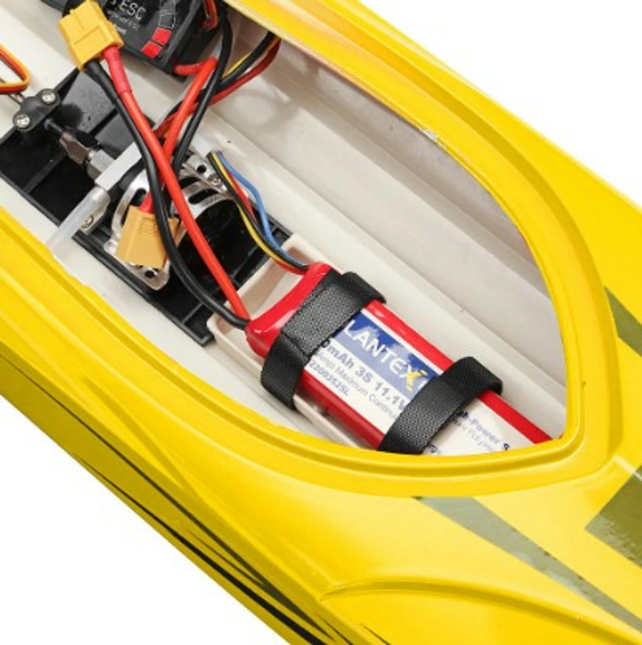 VOL79112 VOLANTEX RC RACENT 792-5 Vector SR65 65cm 55KM/h Brushless High Speed RC Boat With Water Cooling System - Yellow 3 VOL79112 VOLANTEX RC RACENT 792-5 Vector SR65 65cm 55KM/h Brushless High Speed RC Boat With Water Cooling System - Yellow - Image 3